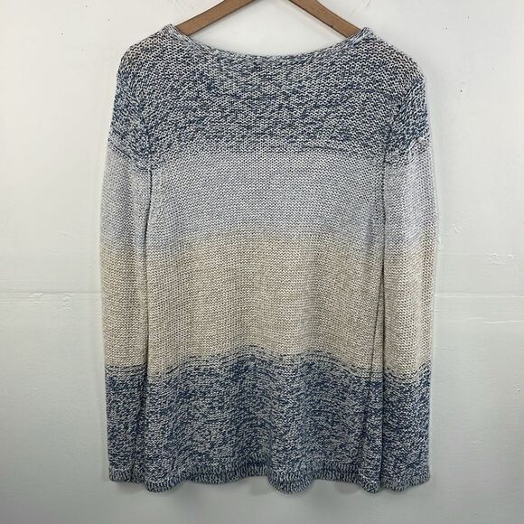 CHICO’s Space-Dye Jewel Pullover Sweater size 3 or Large - Picture 3 of 13